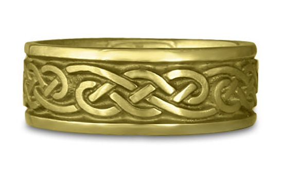 gold celtic wedding rings
